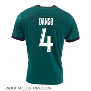 RC Lens Kevin Danso #4 Vieraspaita 2024-25 Lyhythihainen